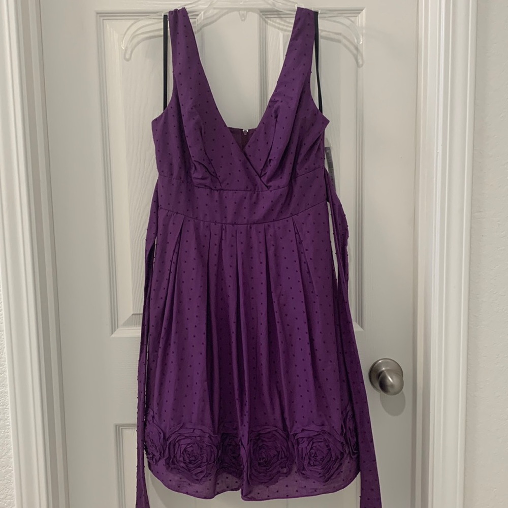 Purple dress